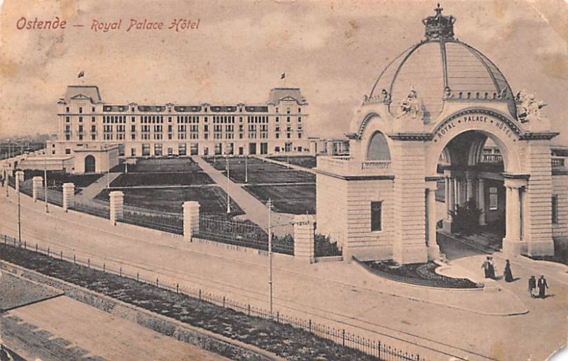 Royal Palace Hotel Ostende Belgium Unused 