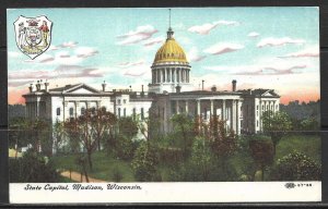 Wisconsin, Madison - State Capitol - [WI-187]
