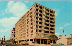 Mutual Savings Pasadena Head Office Building California Postcard