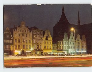 Postcard Ernst-Thälmann-Platz, Rostock, Germany