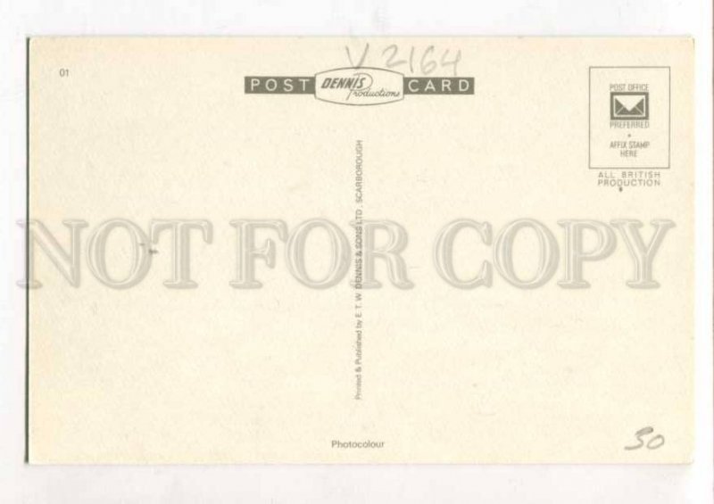 400544 UK Oban from Pulpit Hill liner Old postcard