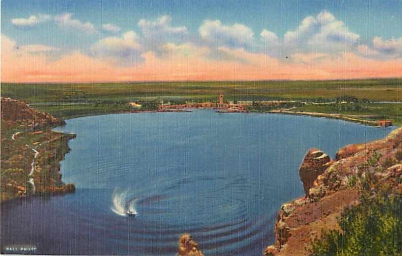 Bottomless Lakes State Park near Roswell NM New Mexico Linen