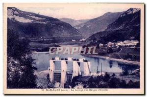 Old Postcard St Claude Gorges Dam of Stables