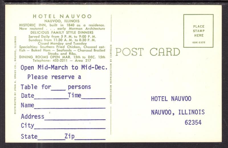 Hotel Nauvoo,Nauvoo,IL