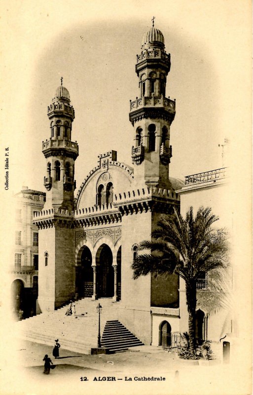 Algeria - Algiers. The Cathedral