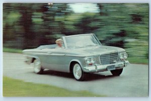 Action Car Postcard Of The Year The Lark Daytona Convertible Sedan c1950's