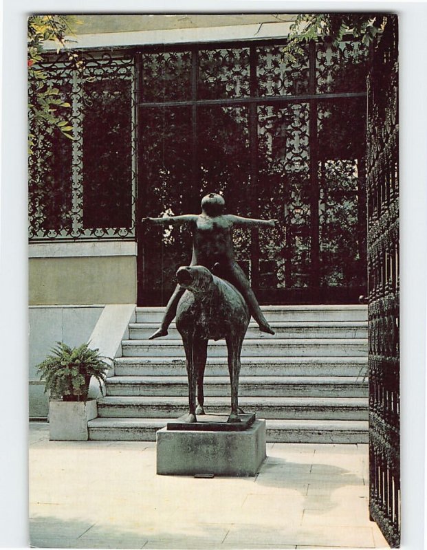 Postcard L'angelo della citta by Marino Marini Venice Italy