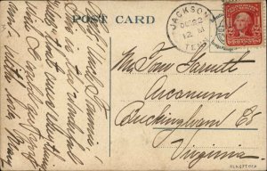 Jackson TN Electro-Calybeiate Well c1910 Postcard