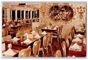 1969 Dining Area, Crescent Beach Hotel Rochester New York NY Posted Postcard