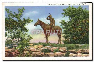 Old Postcard Country Club Plaza The scout Penn Valley Park