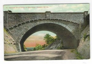 1907-15 Fifthteen Street Bridge at Blue Ridge, Kansas City, Mo Postcard