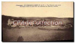 Postcard Old St Germain L'Herm Vue Generale