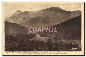 Old Postcard Le Lioran Le Puits Griou source of & # 39Allagnon
