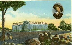 Postcard Grave of Buffalo Bill on Lookout Mountain, CO.      Q5