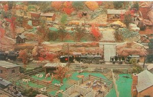 Shartlesville Pennsylvania Roadside America Sawmill on the Hill Chrome Postcard