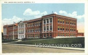 New Junior High School - Westerly, Rhode Island RI  