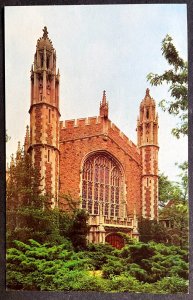 Vintage Postcard 1950's Graham Chapel, Washington University, St. Louis Missouri