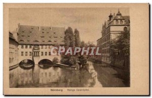 Postcard Old Nurnberg Heilige Geist Spital