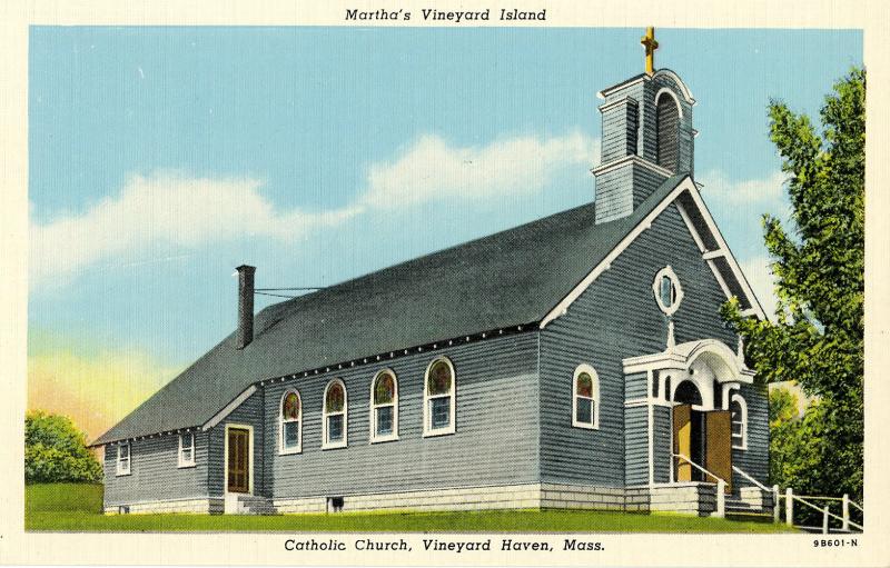 MA - Martha's Vineyard Island. Vineyard Haven. Catholic Church