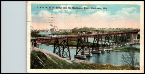 Bridge Over Manitowoc River,Manitowoc,WI BIN