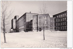 Snow, Hopital Mont-Providence, Riviere-des-Prairies, Quebec, Canada, 50-70´s