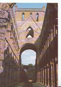 Scotland Postcard - The Cloisters - Jedburgh Abbey - Roxburghshire - Ref TZ8501