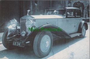 Nostalgia Postcard - Rolls Royce Sedan, 1920's Vintage Luxury Car RS37344