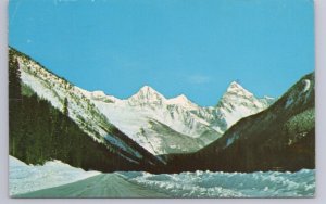 Trans-Canada Highway, Selkirk Mountains, British Columbia, 1975 Postcard