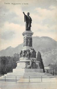 BR93312 trento monumento a dante italy