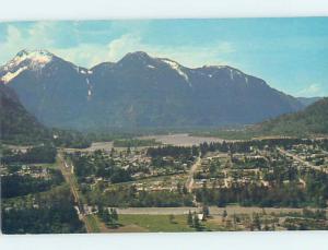 Pre-1980 PANORAMIC VIEW Hope - Near Chilliwack & Abbotsford & Vancouver BC F9165