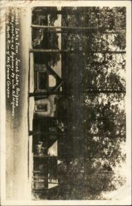 Jacob Lake AZ Inn Real Photo Postcard