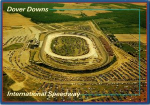 Dover Downs International Speedway NASCAR Dover DE Postcard A13