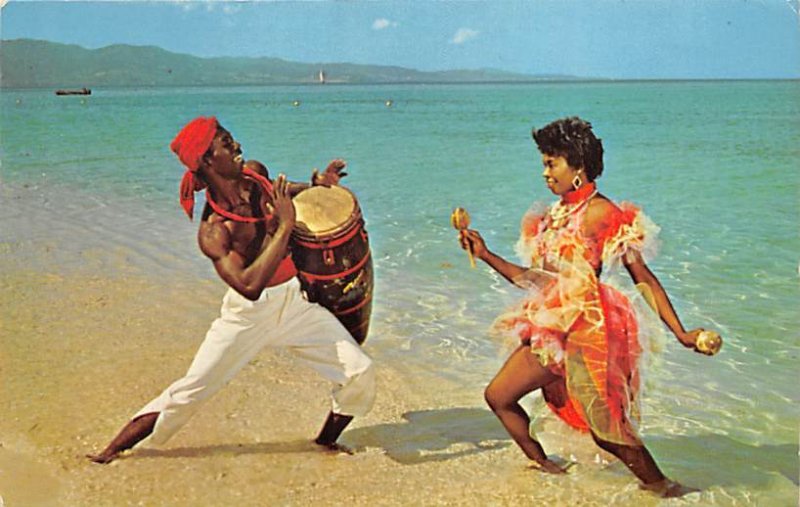 Native Entertainers Jamaica 1970 | Topics - Entertainment - Entertainers,  Postcard