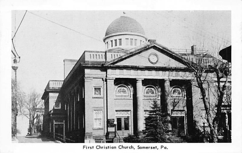 First Christian Church Somerset, Pennsylvania PA  