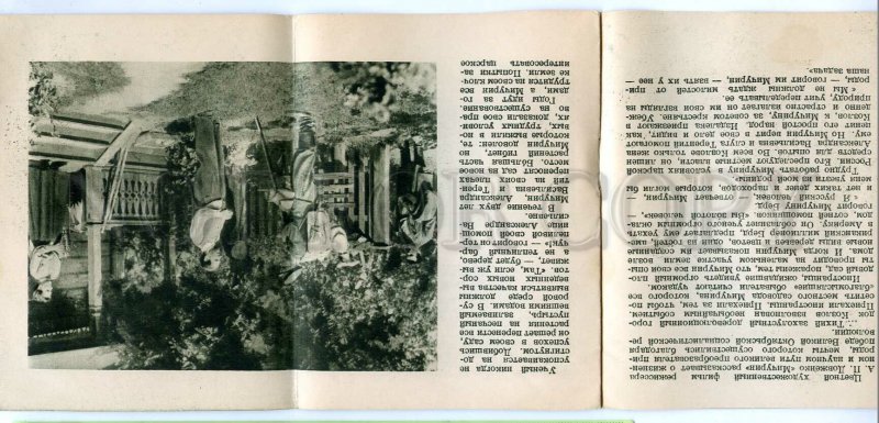 454054 USSR 1949 year film Michurin ADVERTISING BOOKLET