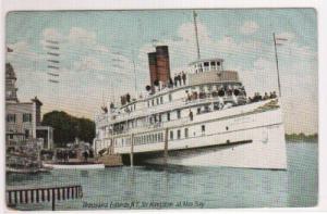 Steamer Kingston Thousand Islands NY 1908 postcard