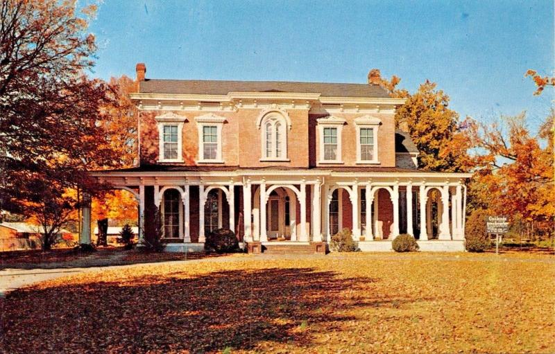 MURFREESBORO TN~OAKLANDS~BEDFORD FOREST TOOK CITY CIVIL WAR SURRENDER POSTCARD 