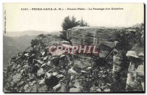 Postcard Old Peira Cava Plate Pierre Le Passage Scales