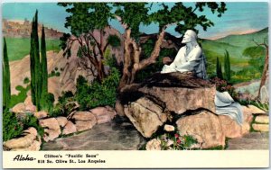 Postcard - Aloha, Clifton's Pacific Seas - Los Angeles, California