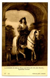 UK - England, London. Tate Gallery, Equestrian Portrait (Landseer & Millais)