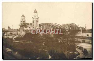 Postcard Old Bridge Germany