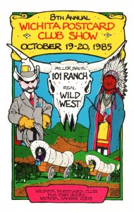 8th Annual Whiita Postcard Club Show Oct 1985 Advertisning