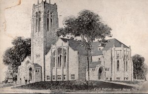 Massachusetts Melrose First Baptist Church 1906