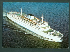 Sweden. 1960s. M/S Saga. Goteborg -London. Svenska-Lloyd