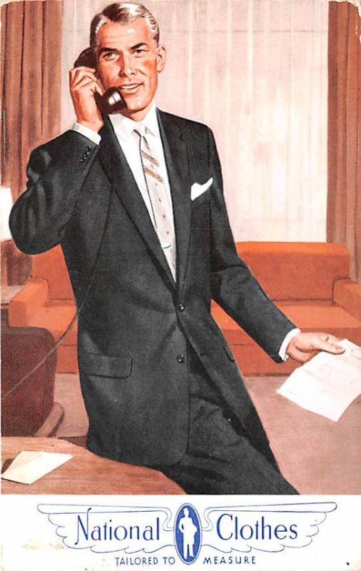 National Clothes Advertising 1955 