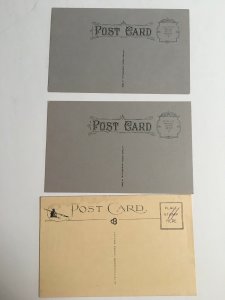 3 Saluda NC Train Depot Postcards  