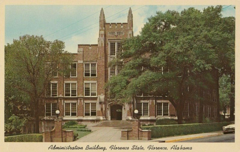 FLORENCE , Alabama , 1950-60s ; Admin Bldg , Florence State