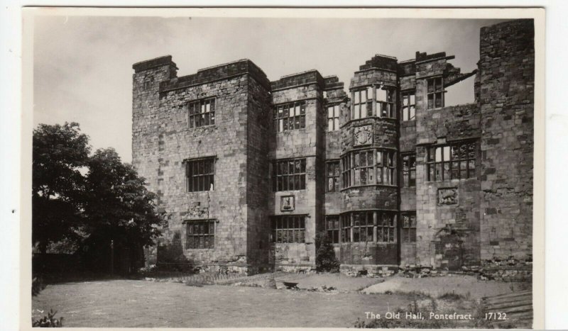 Yorkshire; The Old Hall, Pontefract 17122 RP PPC By J Salmon, Unused, c 1930's
