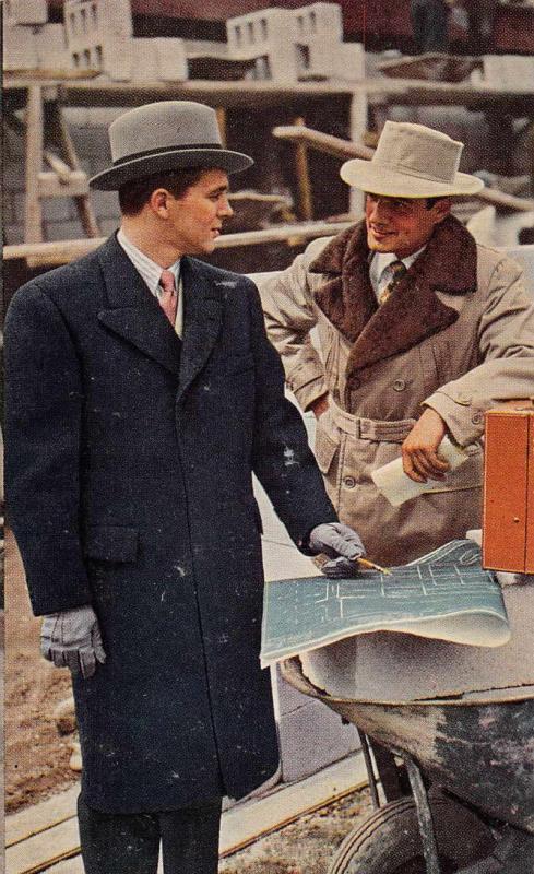 Newark Ohio Roe Emerson Store Coat Advertising Vintage Postcard J68961