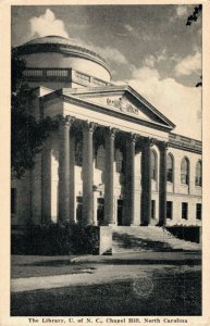 USA - The Library U. of N. C. Chapel Hill North Carolina. 03.18